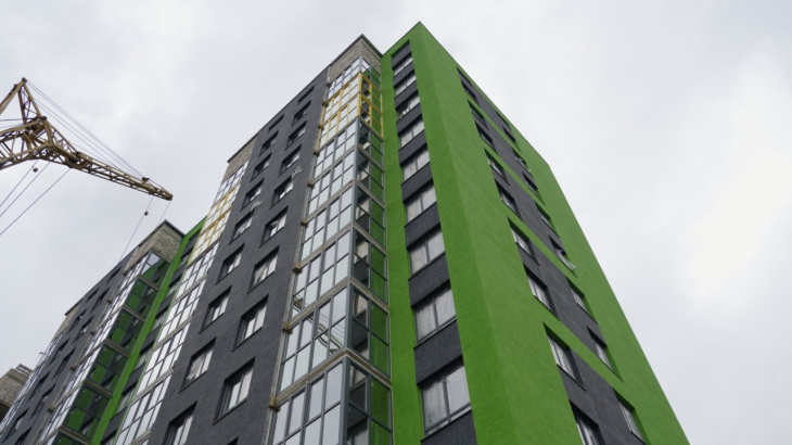 Новости со стройки в Городе Спутнике: активная фаза работ на 77 доме