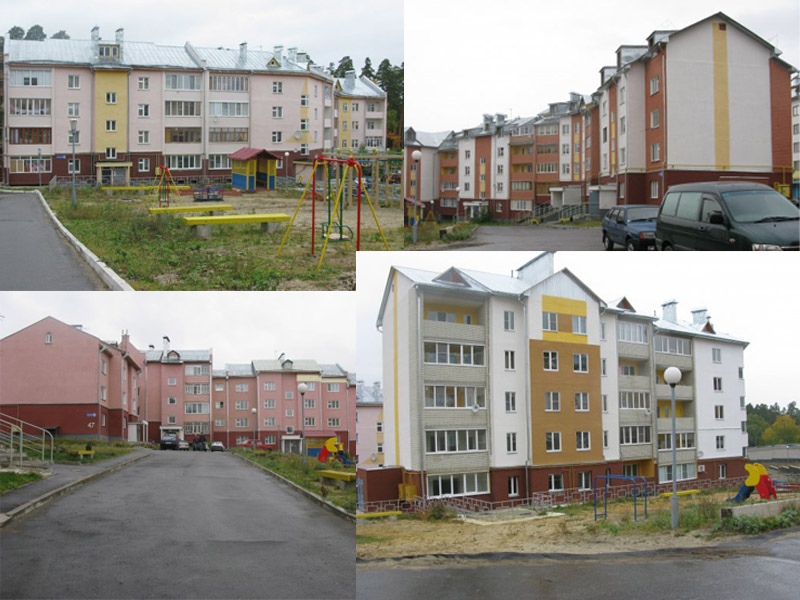 В 2009 году были cданы дома в Ахунах В 2009 году были cданы дома в Ахунах
